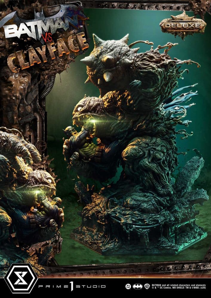 DC Comics Ultimate Premium Masterline Series Statue 1/4 Batman VS Clayface DX Bonus Version 83 cm [6]