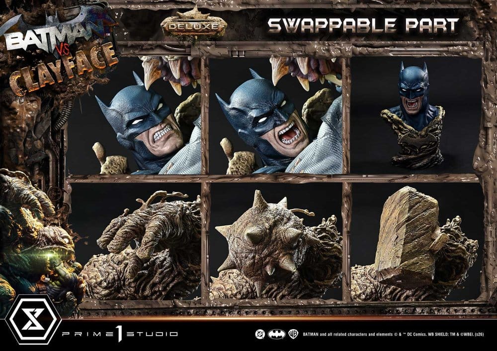 DC Comics Ultimate Premium Masterline Series Statue 1/4 Batman VS Clayface DX Bonus Version 83 cm [12]