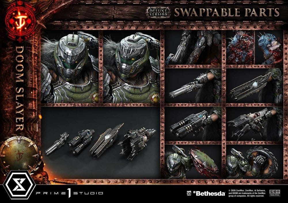 DOOM: The Dark Ages Ultimate Premium Masterline Series Statue 1/4 DOOM Slayer Deluxe Version 77 cm [4]