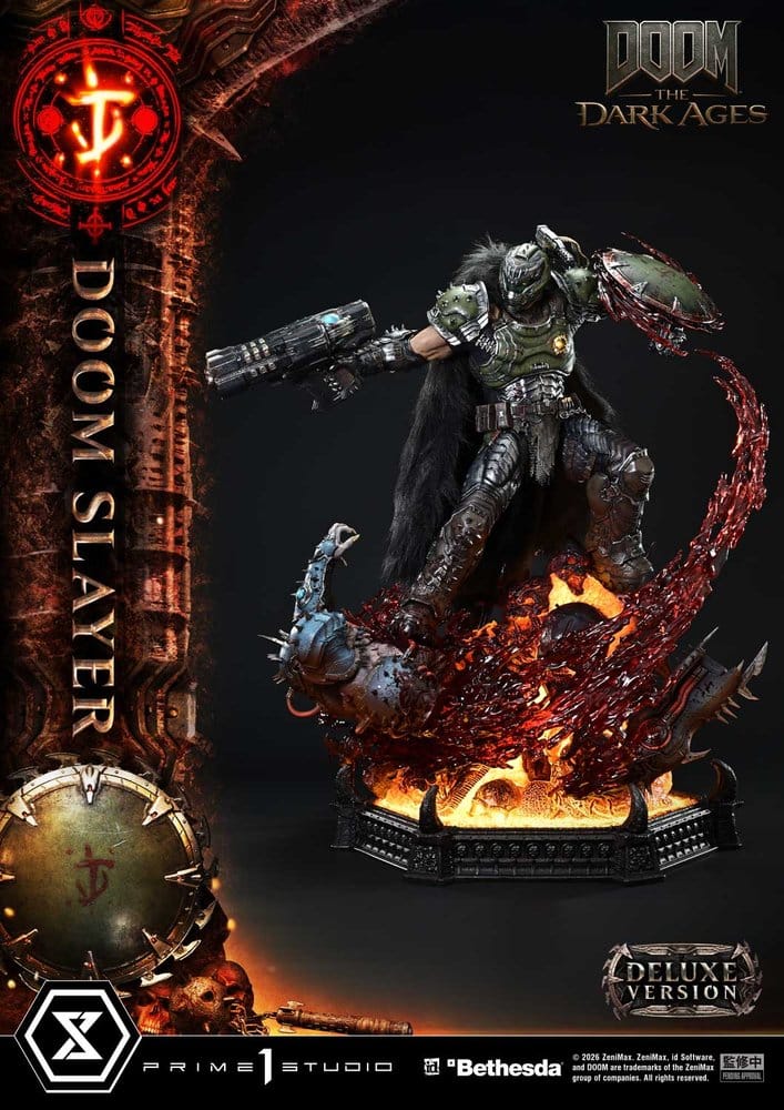 DOOM: The Dark Ages Ultimate Premium Masterline Series Statue 1/4 DOOM Slayer Deluxe Version 77 cm [7]