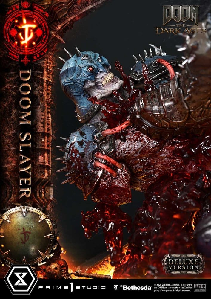 DOOM: The Dark Ages Ultimate Premium Masterline Series Statue 1/4 DOOM Slayer Deluxe Version 77 cm [13]