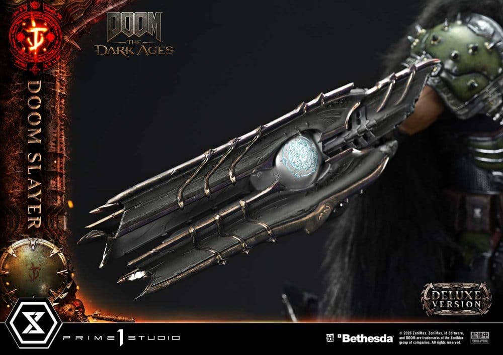 DOOM: The Dark Ages Ultimate Premium Masterline Series Statue 1/4 DOOM Slayer Deluxe Version 77 cm [18]