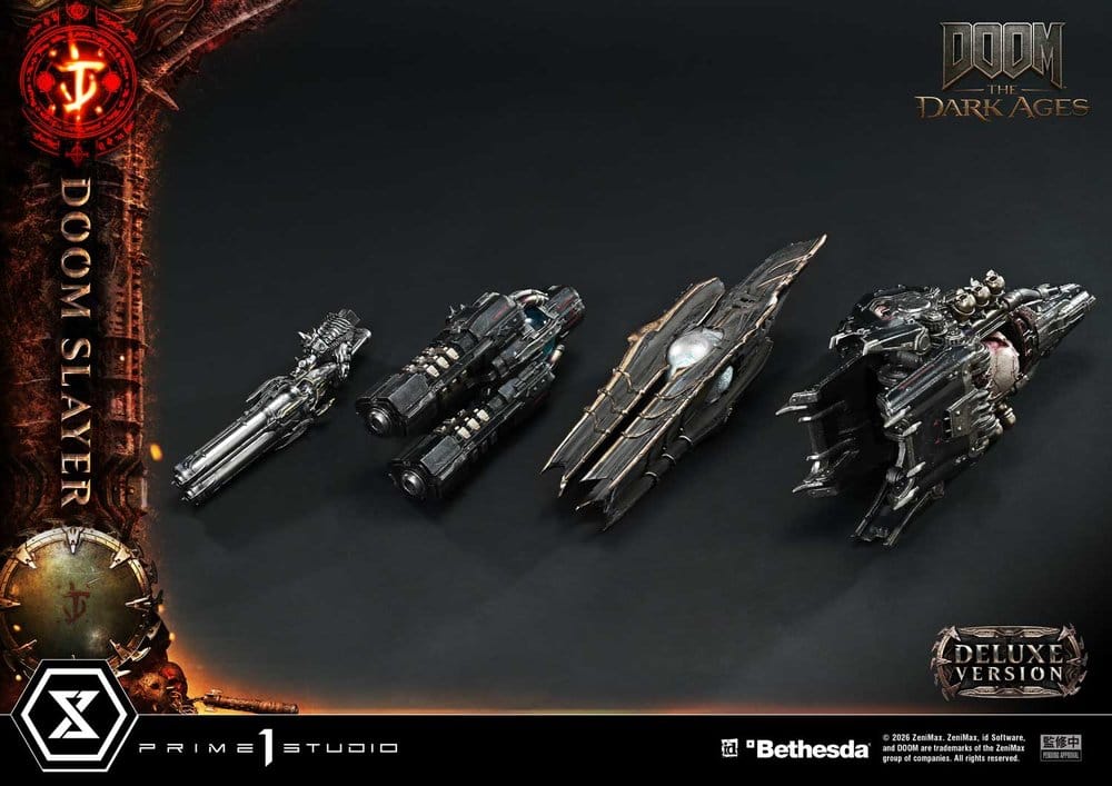 DOOM: The Dark Ages Ultimate Premium Masterline Series Statue 1/4 DOOM Slayer Deluxe Version 77 cm [19]