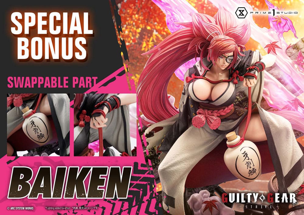 Guilty Gear Strive Ultimate Premium Masterline Series Statue 1/4 Baiken Bonus Version 80 cm [16]