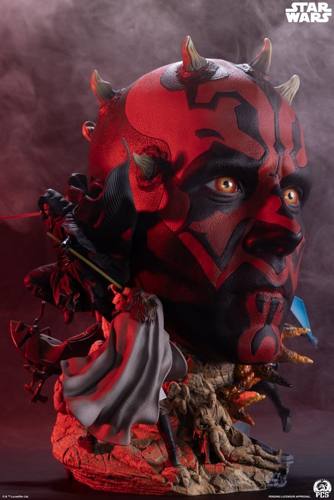 PRECOMENZI - Star Wars Fine Art Bust Darth Maul 37 cm