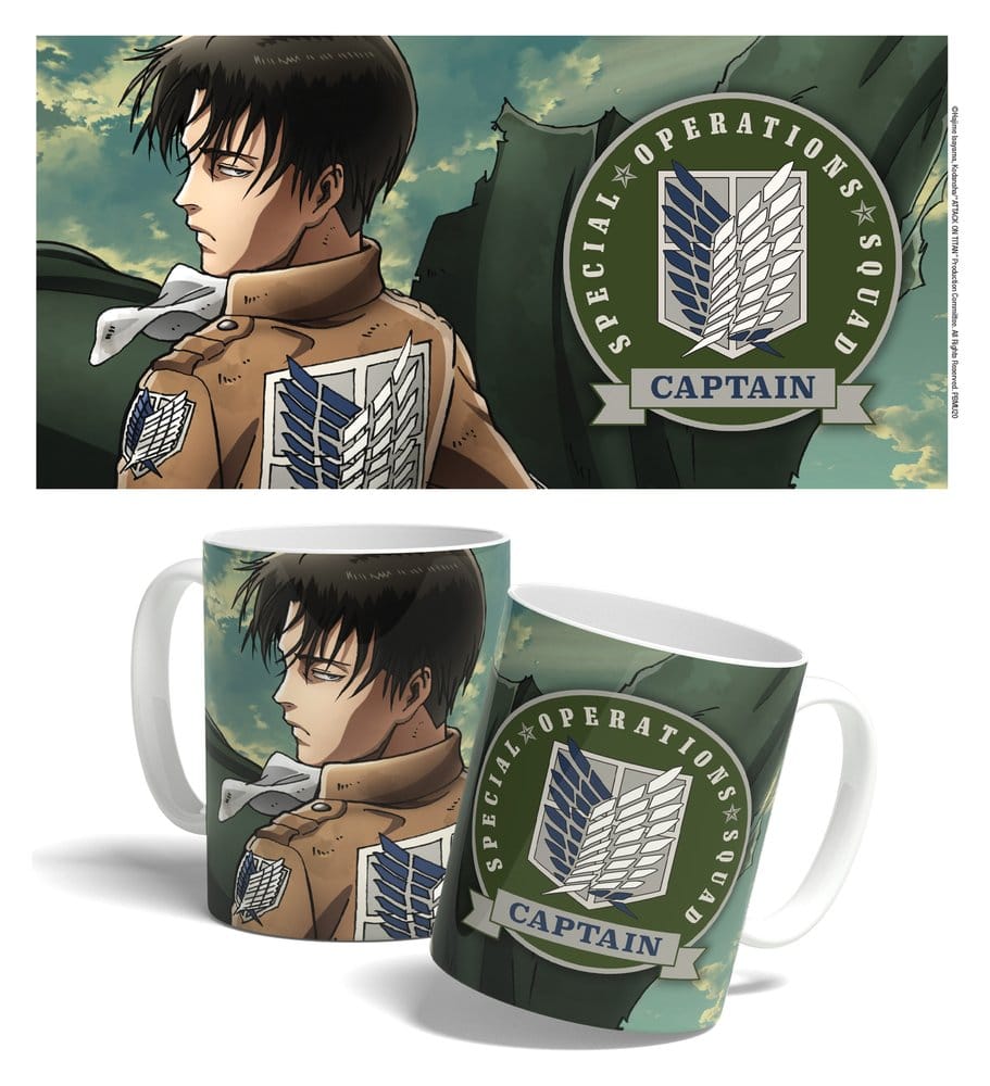 Attack on Titan Mug Levi Squad Captain 325 ml [1]