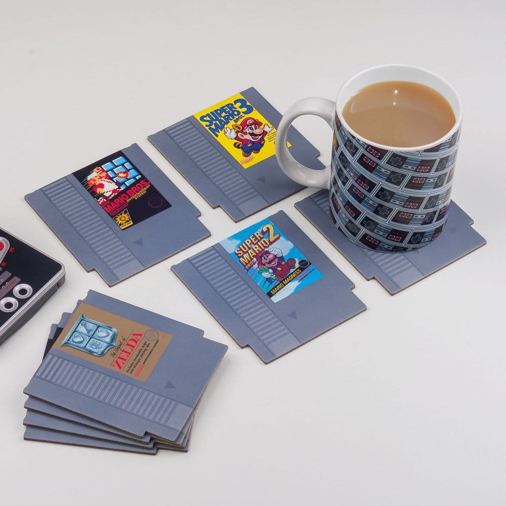 PRECOMENZI - Nintendo: NES Cartridge Coasters