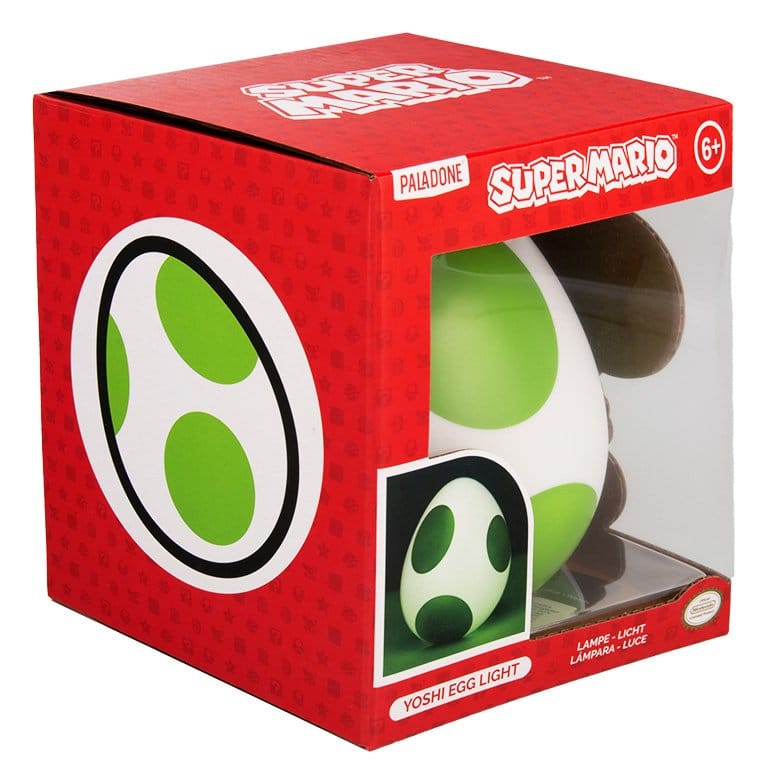 Casa si Cadouri - Super Mario Light Mini Yoshi Egg 14 cm