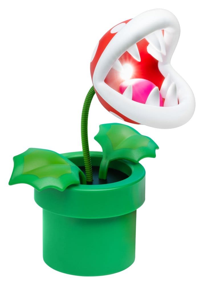 PRECOMENZI - Nintendo Light Mini Piranha Plant Posable V3 22 cm