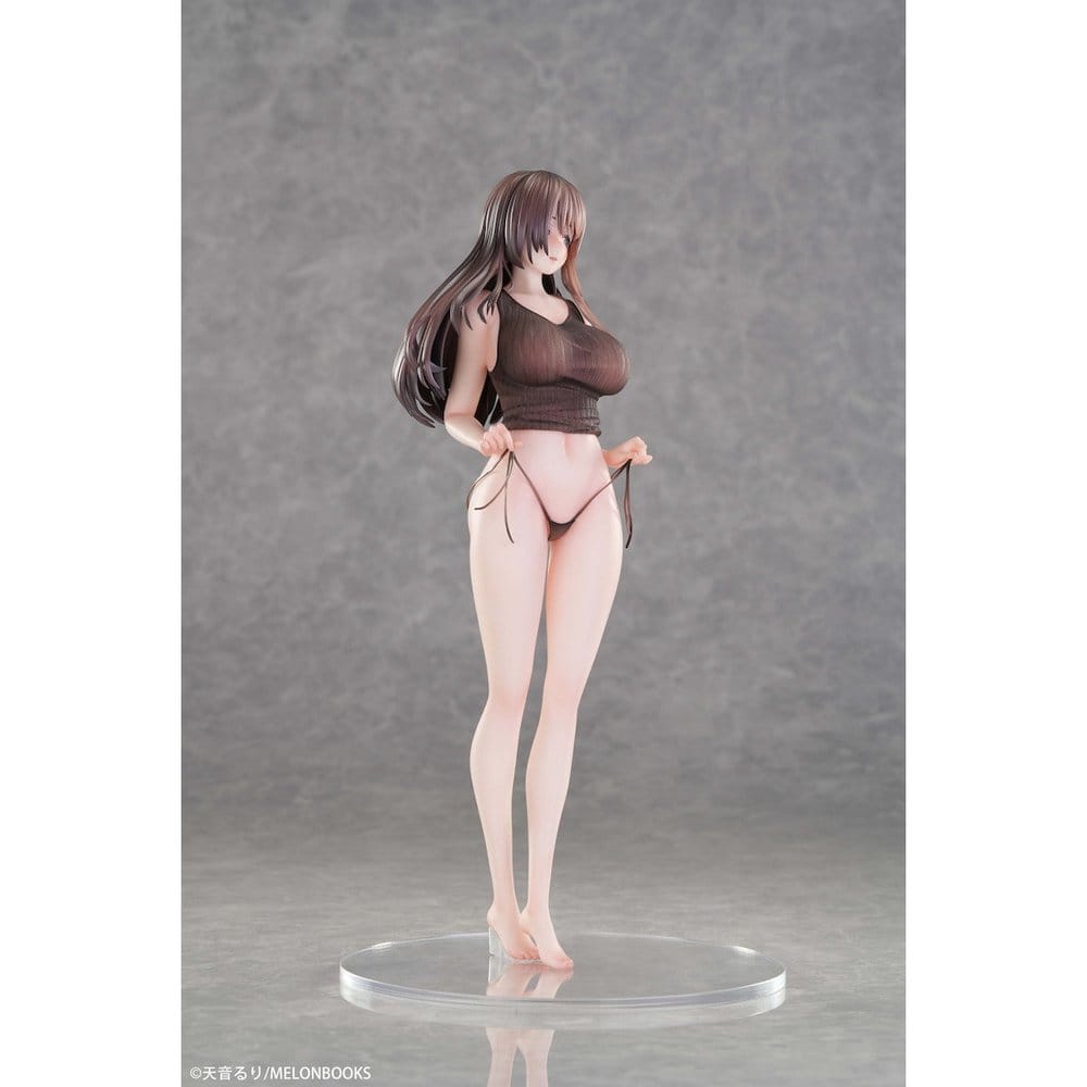 Original Character PVC Figure Tsukino Oneesan Illustrated by Ruri Amane 28 cm [3]