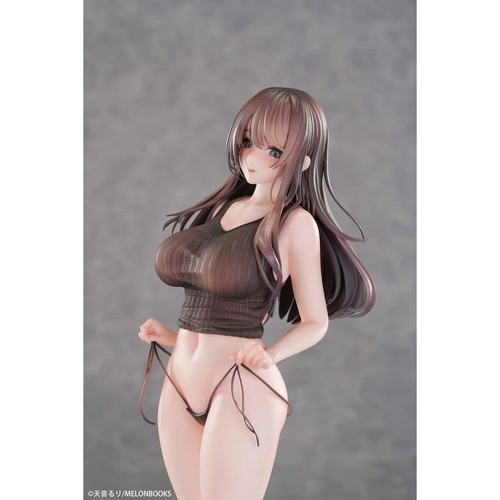 Original Character PVC Figure Tsukino Oneesan Illustrated by Ruri Amane 28 cm [4]