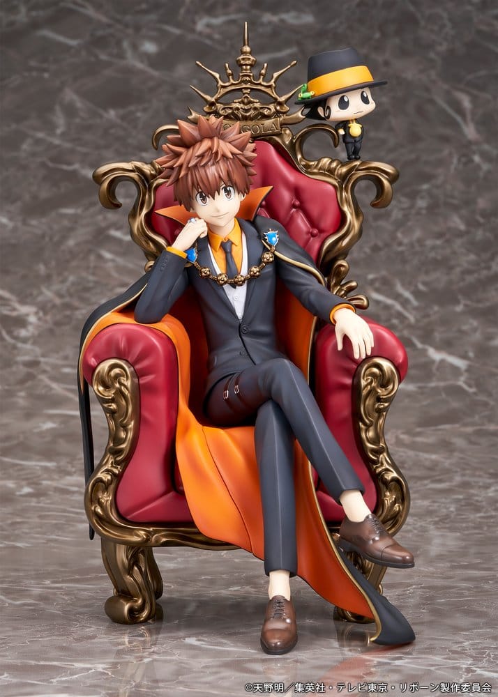 Katekyo Hitman Reborn PVC Figure Tsunayoshi Sawada & Reborn 21 cm [4]