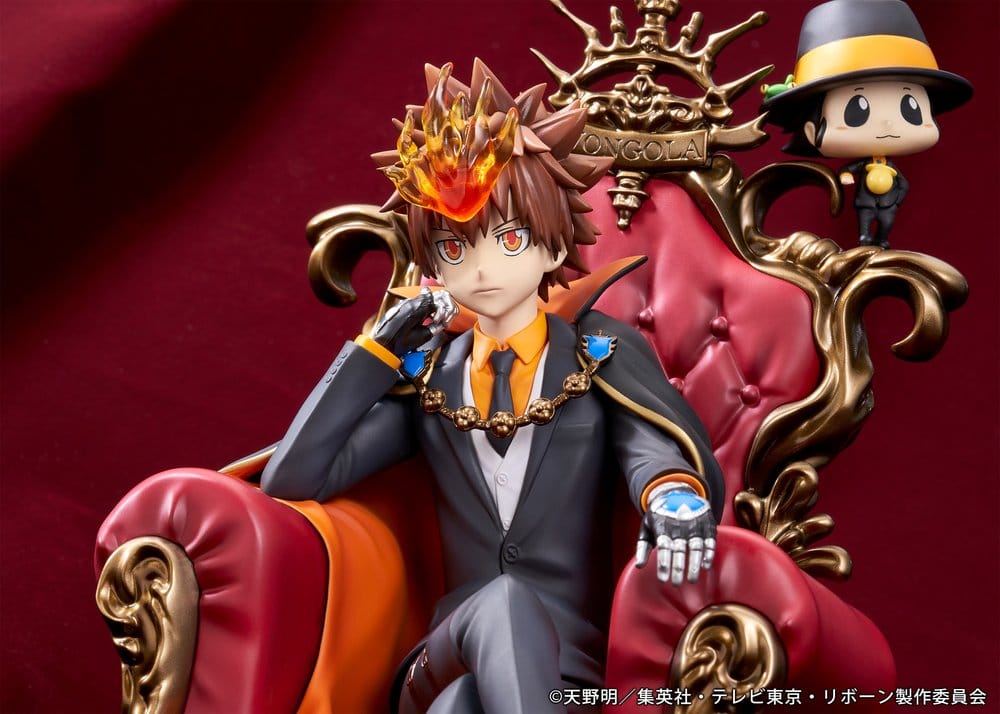 Katekyo Hitman Reborn PVC Figure Tsunayoshi Sawada & Reborn 21 cm [8]