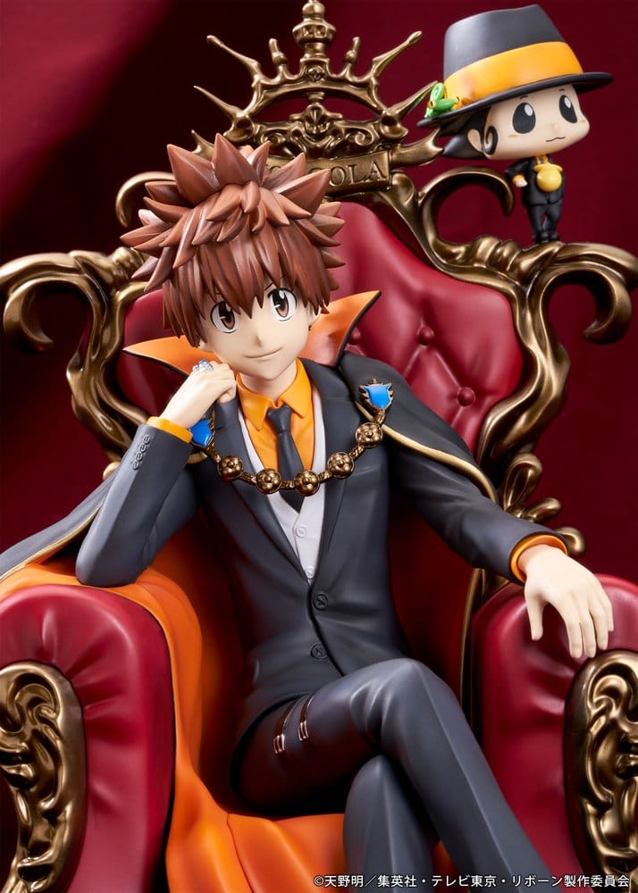 Katekyo Hitman Reborn PVC Figure Tsunayoshi Sawada & Reborn 21 cm [9]