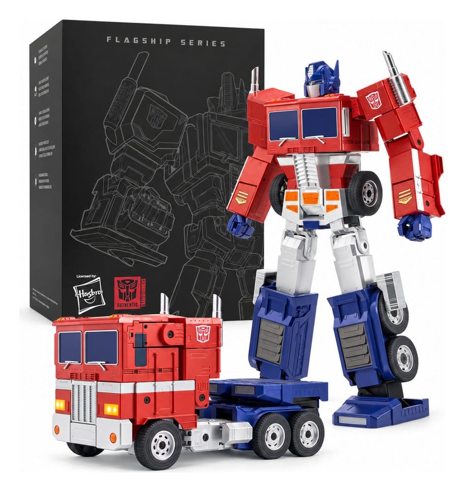PRECOMENZI - Transformers G1 Flagship Interactive Robot Optimus Prime (2026 Version) 48 cm