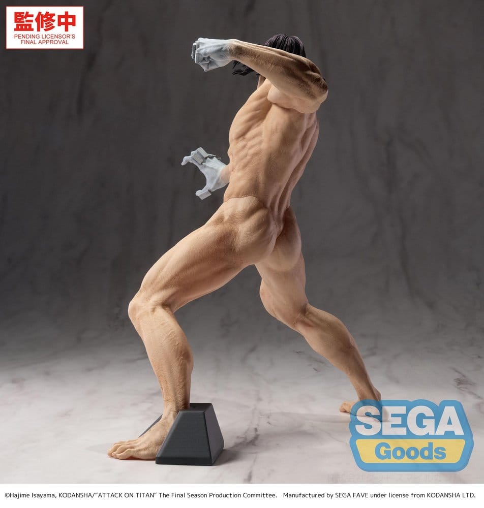 PRECOMENZI - Attack on Titan GigantiX PVC Figure Eren Yeager Attack Titan Ver. 25 cm