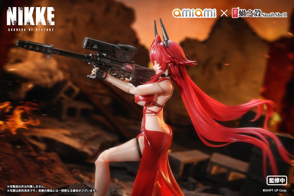 Goddess of Victory: Nikke Action Figure 1/12 Red Hood Nonsense Red 16 cm [2]