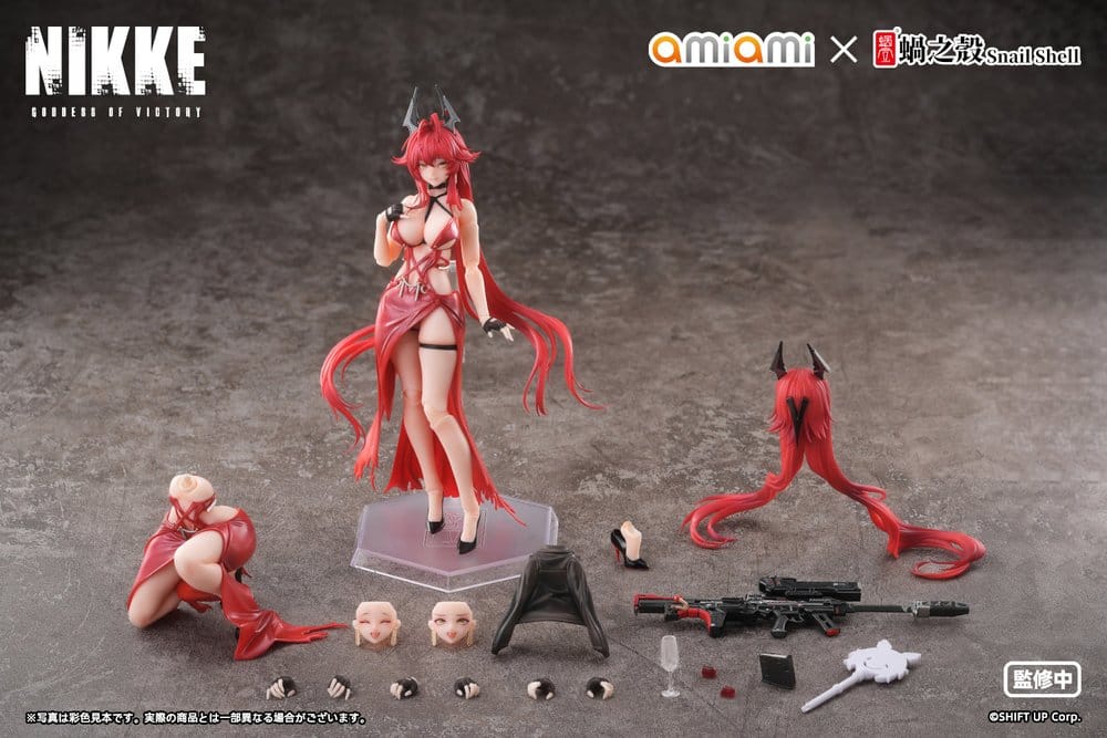 Goddess of Victory: Nikke Action Figure 1/12 Red Hood Nonsense Red 16 cm [11]