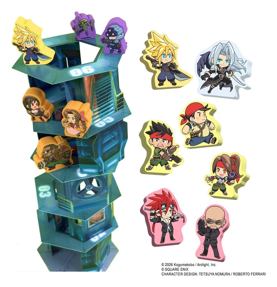 Final Fantasy VII Board Game Ascend The Shinra Tower [1]