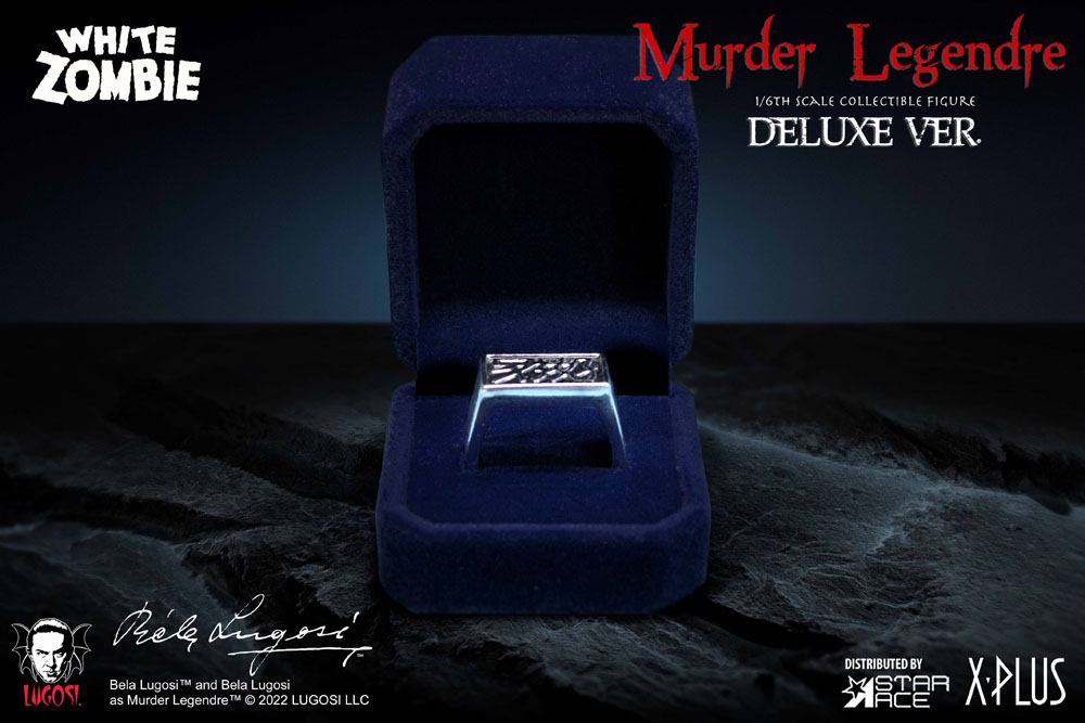 PRECOMENZI - The White Zombie My Favourite Movie Action Figure 1/6 Murder Legendre (Bela Lugosi) B&W Version 30 cm