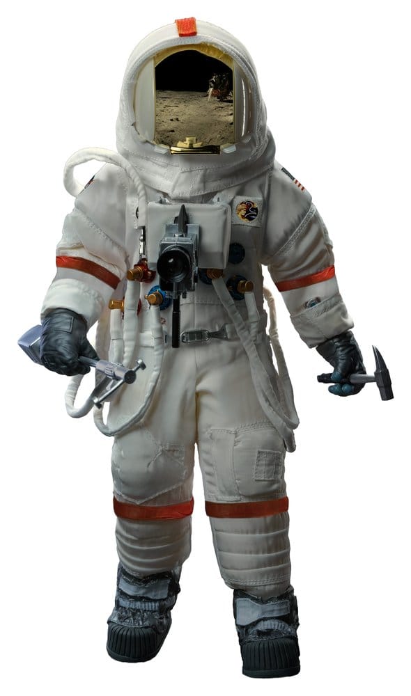 PRECOMENZI - NASA Apollo 17 Action Figure 1/6 The Last Man on the Moon 30 cm