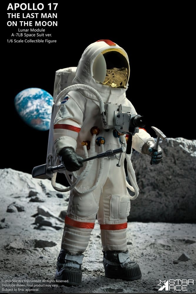 NASA Apollo 17 Action Figure 1/6 The Last Man on the Moon 30 cm [7]