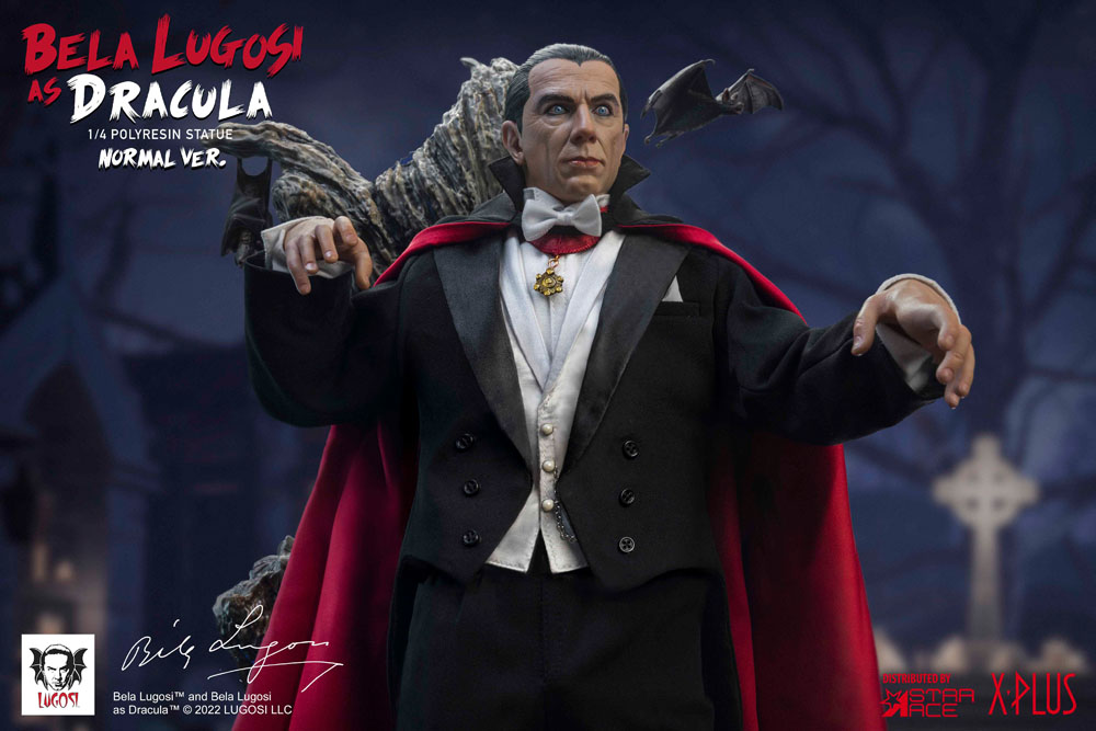 PRECOMENZI - Dracula (1931) Superb Scale Statue 1/4 Bela Lugosi as Dracula 60 cm