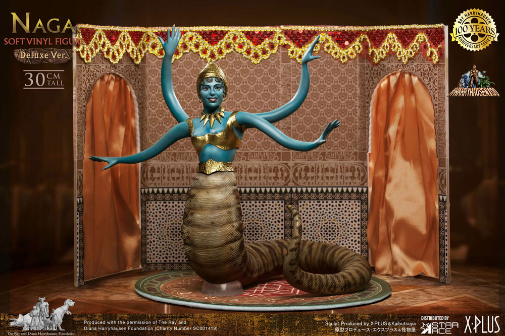The 7th Voyage of Sinbad Soft Vinyl Statue Ray Harryhausen's Naga (Snake Woman) Deluxe Version 31 cm [12]