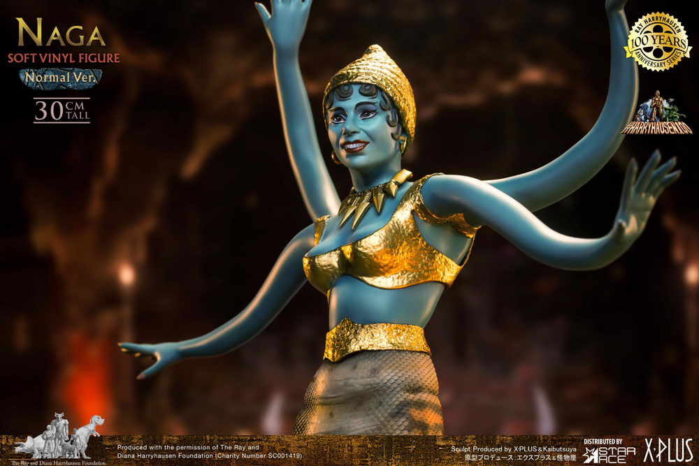 The 7th Voyage of Sinbad Soft Vinyl Statue Ray Harryhausen's Naga (Snake Woman) Deluxe Version 31 cm [5]