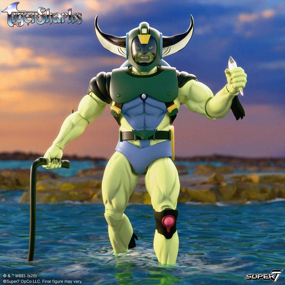 TigerSharks Ultimates Wave 01 Action Figure T-Ray 18 cm [1]