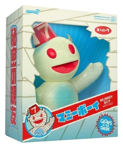Super7 Vinyl Figure Mummy Boy (Glow w/ Fez) [1]