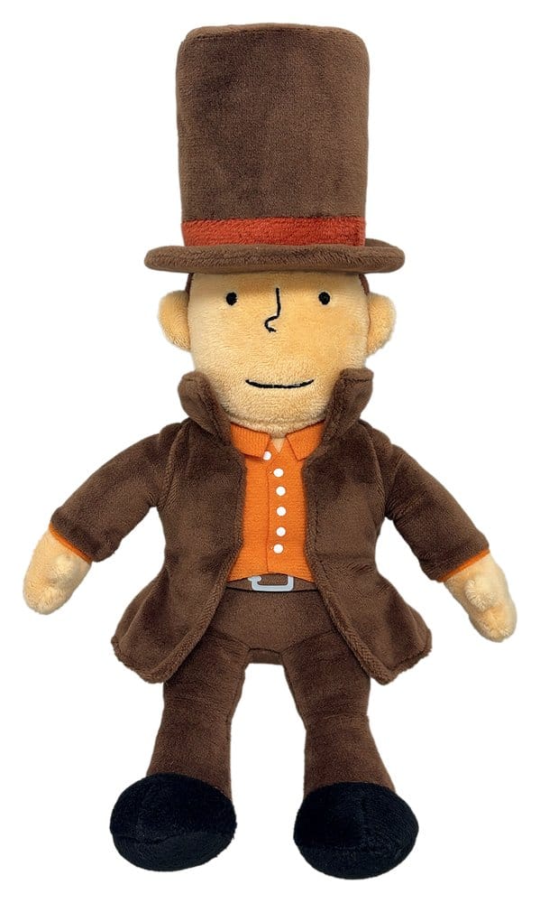 PRECOMENZI - Professor Layton and the New World of Steam Plush Figure Professor Layton 27 cm