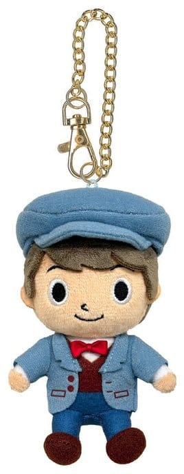PRECOMENZI - Professor Layton and the New World of Steam Plush Keychain Luke Metal 11 cm