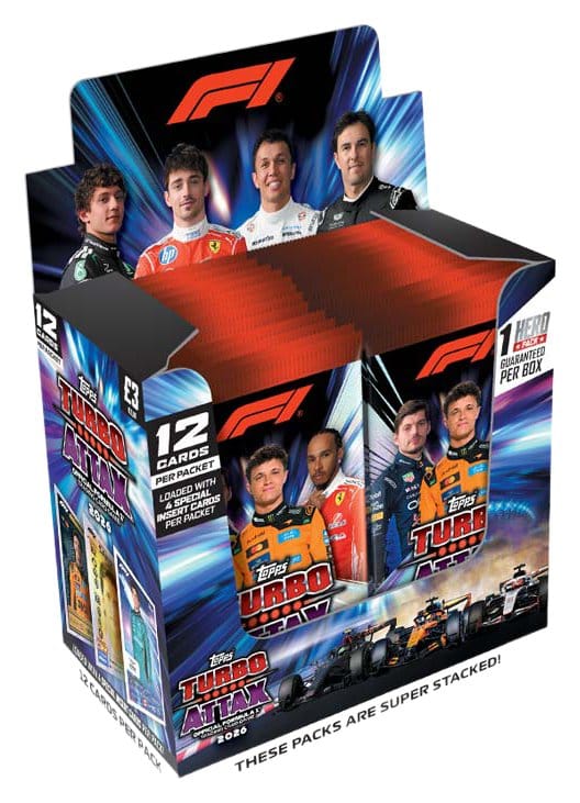 Formula 1 Turbo Attax 2026 Trading Cards Display (24) [1]