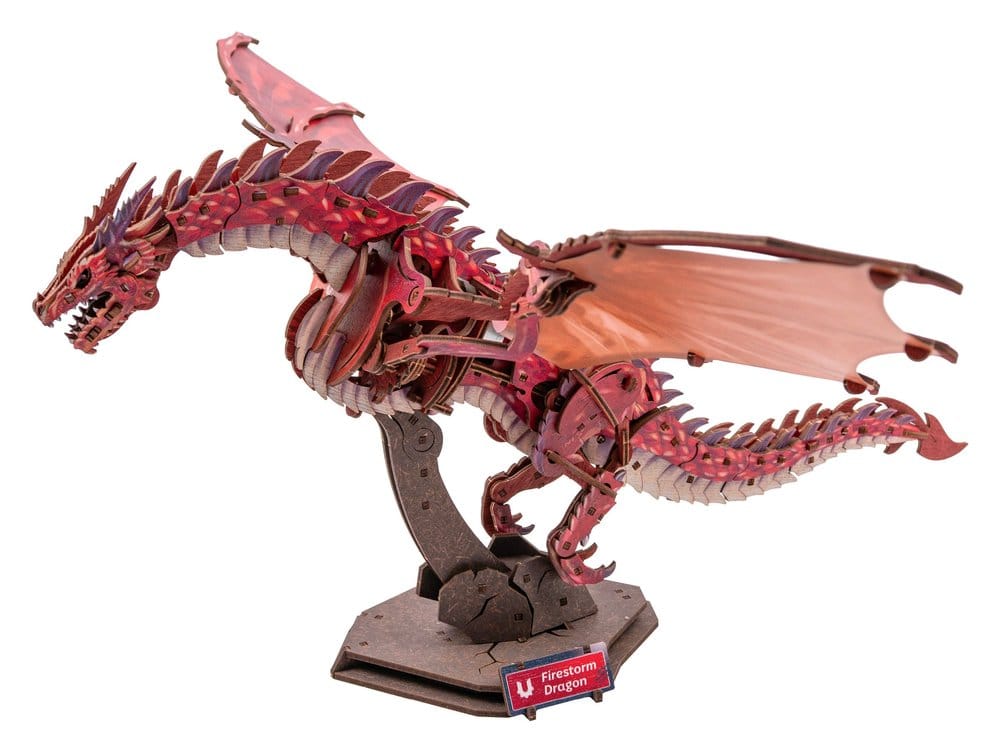 Ugears 3D Wooden Model Kit Firestorm Dragon 43 cm [11]