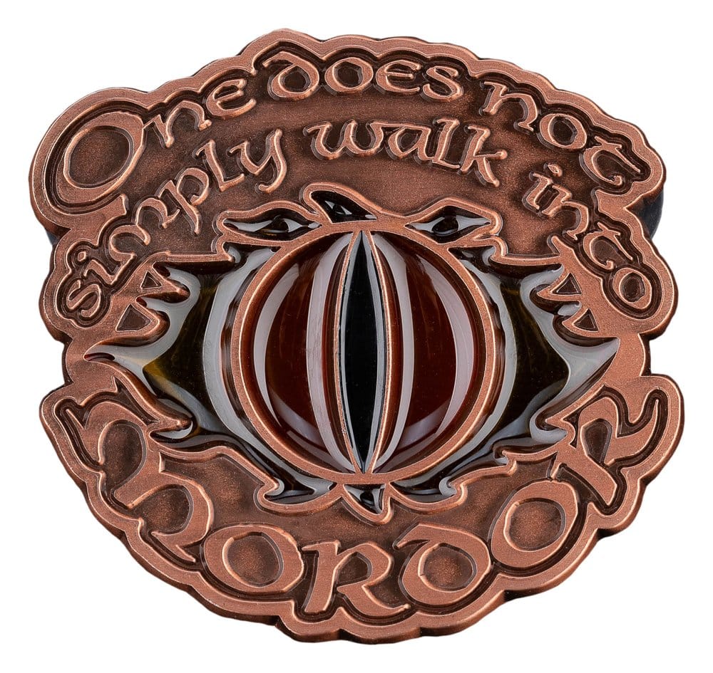 Fashion & Accessories - Lord of the Rings Collectors Pin One Does Not Simply Walk Into Mordor 4 cm