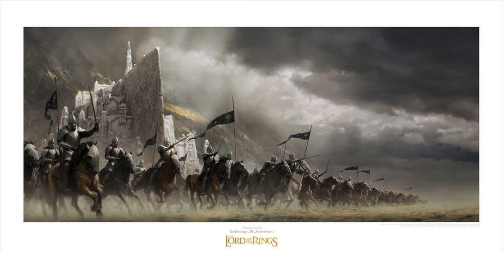 Noutati - Lord of the Rings Art Print Faramir's Charge 59 x 30 cm