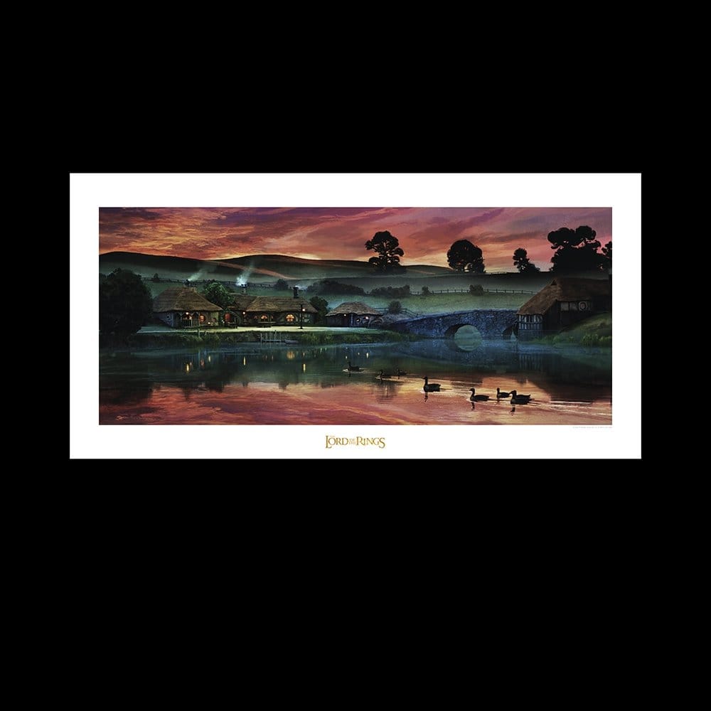 Lord of the Rings Art Print Return to the Green Dragon Inn 59 x 42 cm [1]