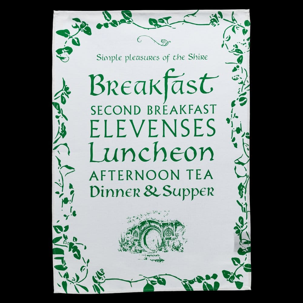 Lord of the Rings Tea Towel Simple Pleasures of the Shire 72 cm [1]