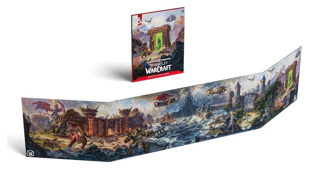 PRECOMENZI - Dungeons & Dragons RPG World of Warcraft Dungeon Master's Screen *English Version*