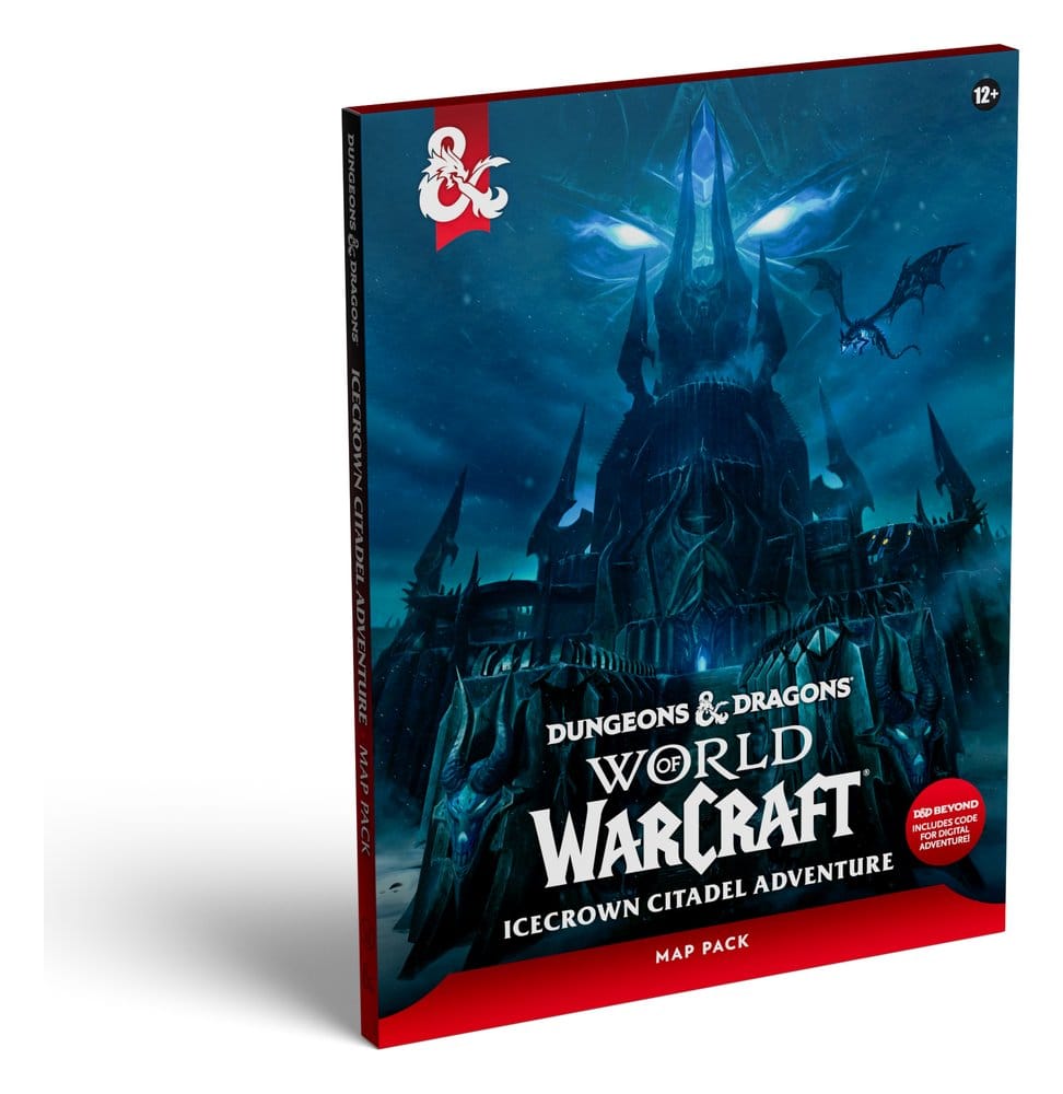 PRECOMENZI - Dungeons & Dragons RPG World of Warcraft: Icecrown Citadel Adventure Map Pack *English Version*