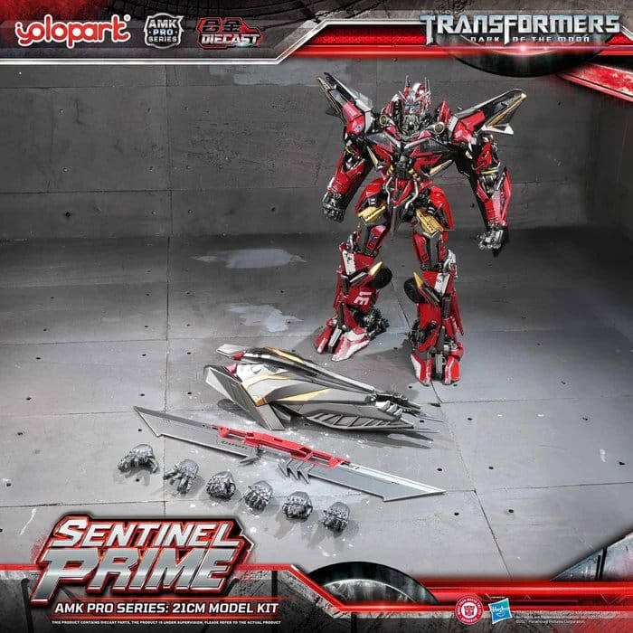 Transformers: Dark of the Moon AMK PRO Series Plastic Model Kit Sentinel Prime 21 cm [3]
