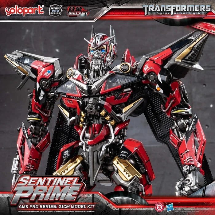 Transformers: Dark of the Moon AMK PRO Series Plastic Model Kit Sentinel Prime 21 cm [4]