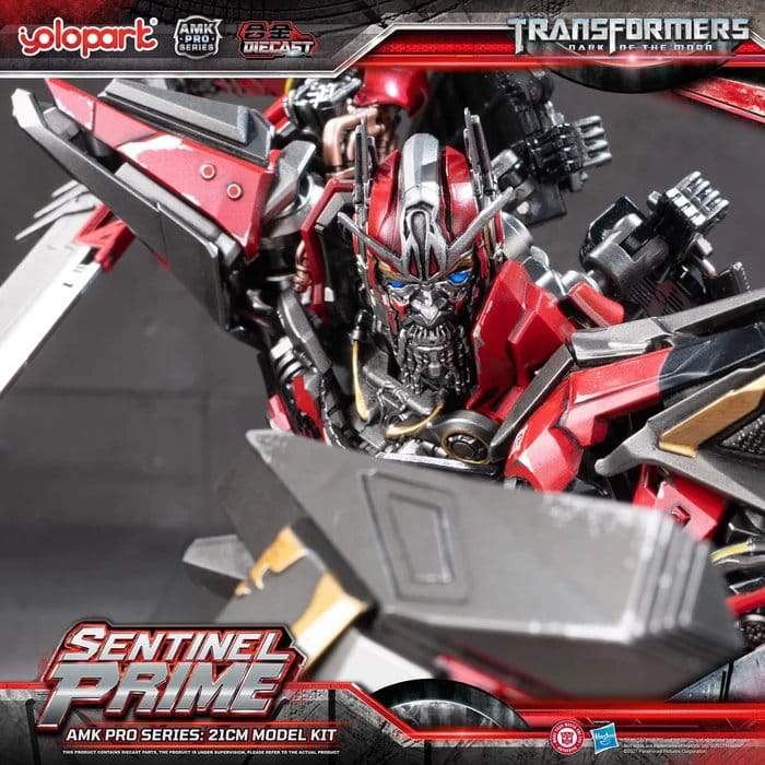 Transformers: Dark of the Moon AMK PRO Series Plastic Model Kit Sentinel Prime 21 cm [6]