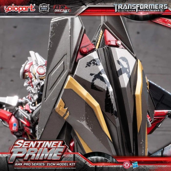 Transformers: Dark of the Moon AMK PRO Series Plastic Model Kit Sentinel Prime 21 cm [7]