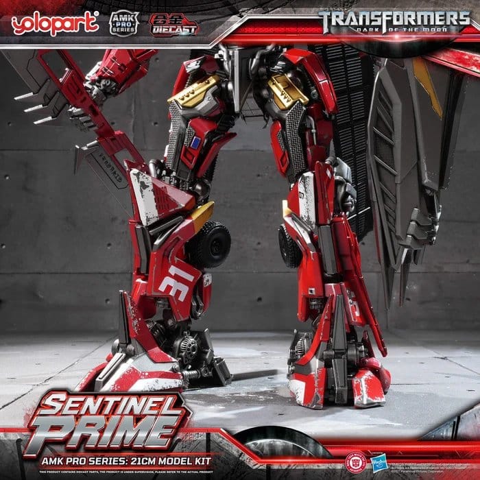 Transformers: Dark of the Moon AMK PRO Series Plastic Model Kit Sentinel Prime 21 cm [9]