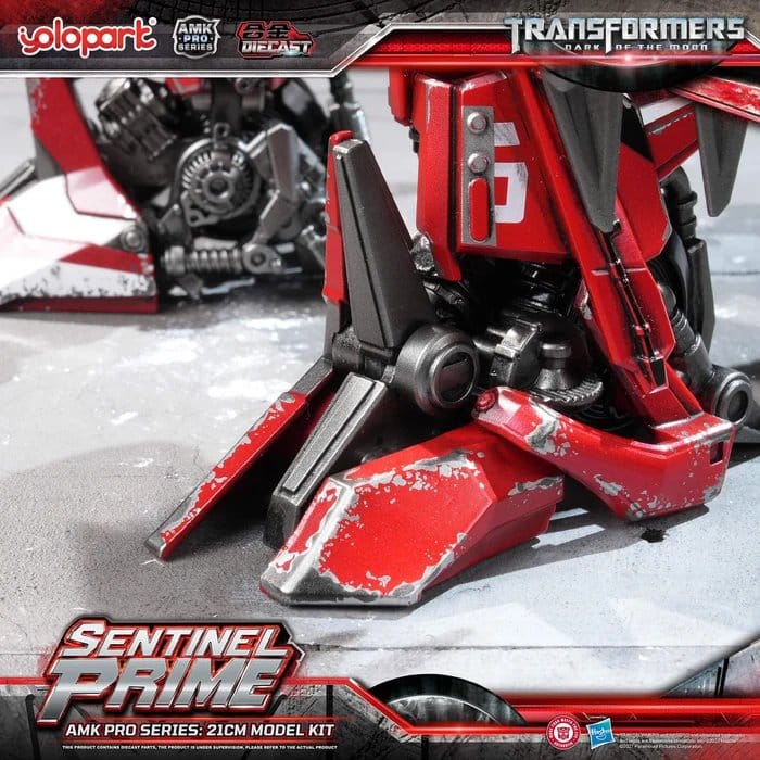 Transformers: Dark of the Moon AMK PRO Series Plastic Model Kit Sentinel Prime 21 cm [10]