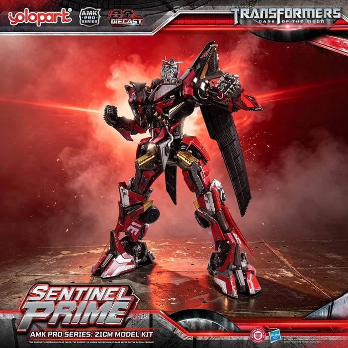 Transformers: Dark of the Moon AMK PRO Series Plastic Model Kit Sentinel Prime 21 cm [11]