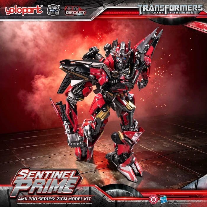 Transformers: Dark of the Moon AMK PRO Series Plastic Model Kit Sentinel Prime 21 cm [13]