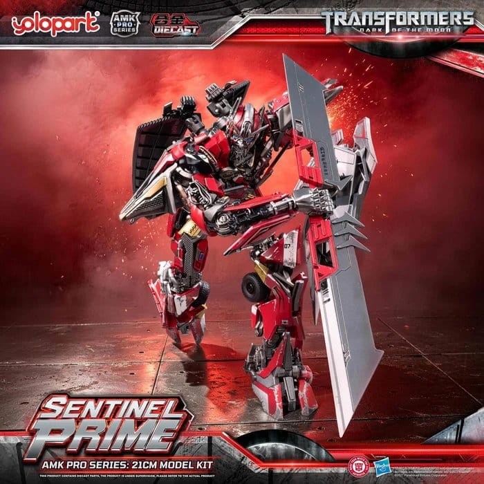 Transformers: Dark of the Moon AMK PRO Series Plastic Model Kit Sentinel Prime 21 cm [14]
